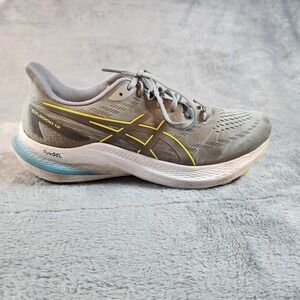 Asics Shoes Mens 10 Gray GT-2000 12 Running Sneakers Trainers PureGel 1011B691